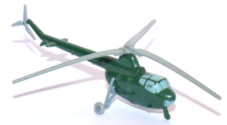 Hubschrauber Mi-1 grün