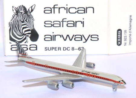 Super DC 8-63 asa african safari airways