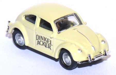 VW Käfer 1300 Dinkelacker mit Blechschild