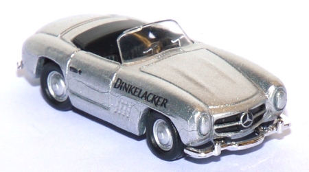 Mercedes-Benz 300 SL Cabrio  Dinkelacker mit Blechschild