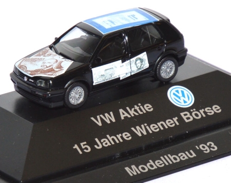 VW Golf 3 VR6 4türig - VW Aktie - 15 Jahre Wiener Börse