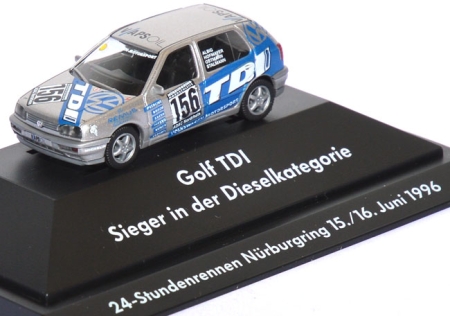 VW Golf 3 TDI 4türig 24-Stundenrennen Nürburgring - Sieger Dieselkategorie #156