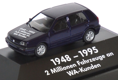 VW Golf 3 GL 4türig 2 Millionen Fahrzeuge an WA-Kunden