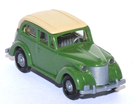 Opel Olympia 1938 Cabrio-​​Limousine geschlossen grün