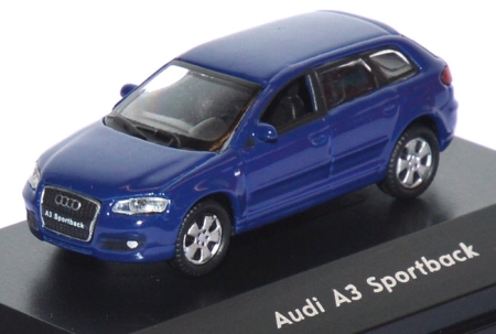 Audi A3 Sportback blau