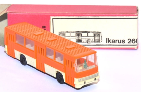 Ikarus 260 Stadtbus orange / beige