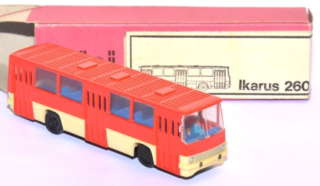Ikarus 260 Stadtbus rot / beige