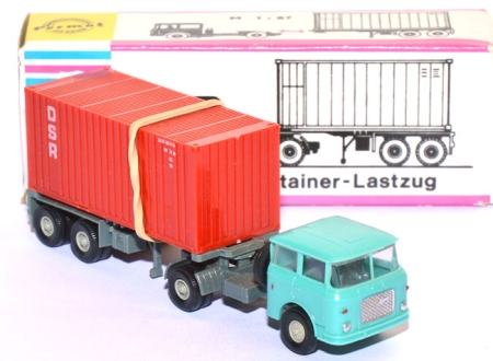 Skoda S 706 RTTN Sattelzug 20 ft Container DSR