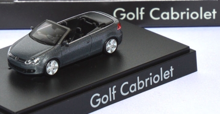VW Golf 6 Cabriolet graumetallic
