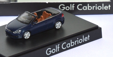 VW Golf 6 Cabriolet nachtblaumetallic