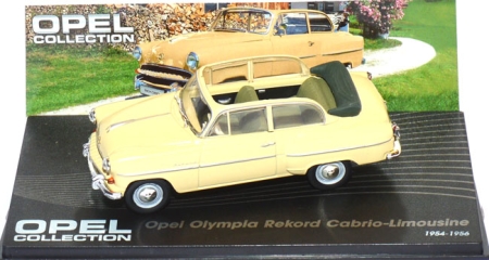 Opel Olympia Rekord Cabrio-​Limousine 1:43