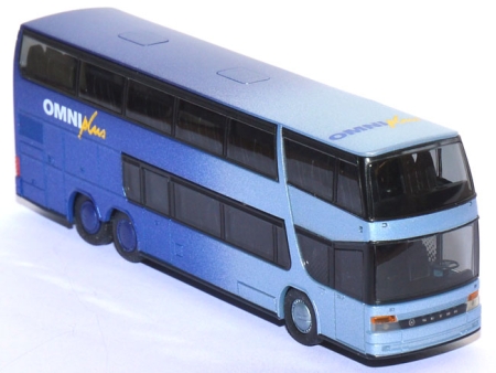 Kässbohrer Setra S 328 DT Reisebus OMNIplus blaumetallic