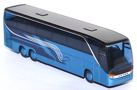 Setra S 417 HDH Reisebus Design Vogel blaumetallic