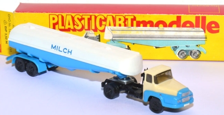 Unic Izoard Sattelzug Tankwagen Milch