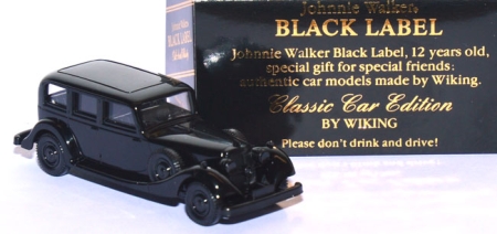 Johnnie Walker Black Label Serie Werbemodelle