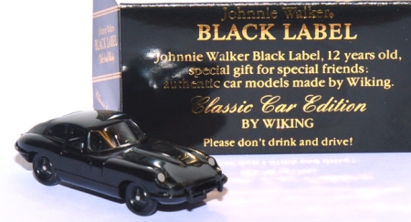 Jaguar Typ E Coupé aus Set Werbemodelle Johnnie Walker