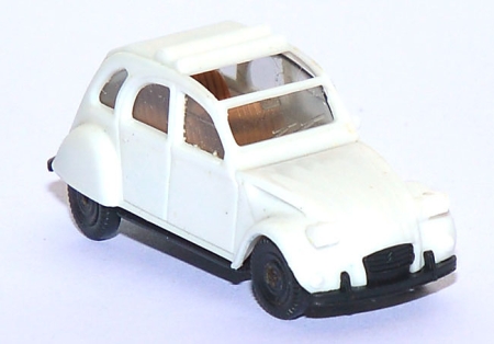 Citroen 2 CV 6 Ente offen weiß