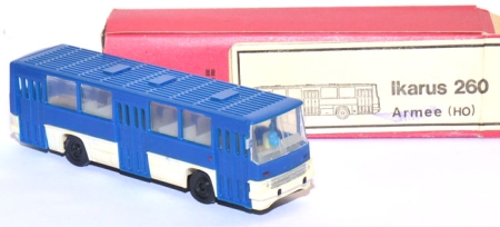Ikarus 260 Stadtbus blau / weiß
