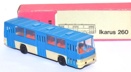 Ikarus 260 Stadtbus blau / creme