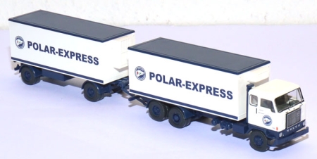 Volvo F88 Kühlkofferlastzug Polar-Express