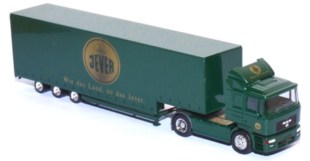 MAN F 90 Jumbo-Koffersattelzug Jever