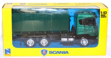 Scania 124L / 400 Meiller Abrollcontainer 1:43