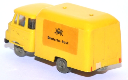 Robur LO 2500 LKW Koffer Deutsche Post zinkgelb