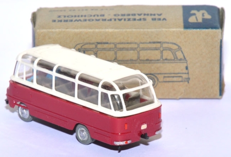 Robur LO 2500 Reisebus purpurrot