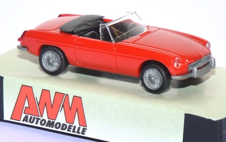 MG Cabrio offen rot