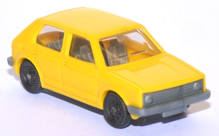 VW Golf 1 4türig gelb