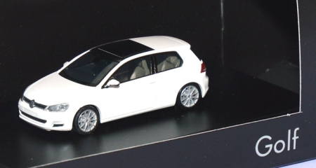 VW Golf 7 2türig oryxweiß