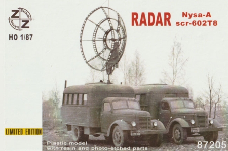 Radar Nysa-A scr-602T8 auf Zis-150  - Bausatz
