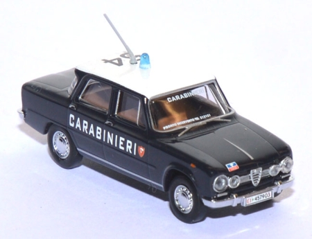 Alfa Romeo Giulia Super 1600 Carabinieri 54 Polizei