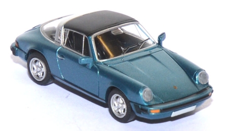 Porsche 911 Targa geschlossen blau