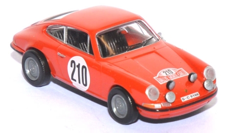 Porsche 911 Rallye Monte Carlo #210 rot