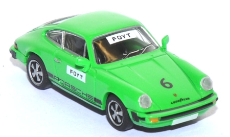 Porsche 911 G Coupé Foyt #6 grün