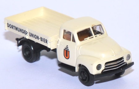 Opel Blitz Langhauber Pritsche Dortmunder Union-Bier