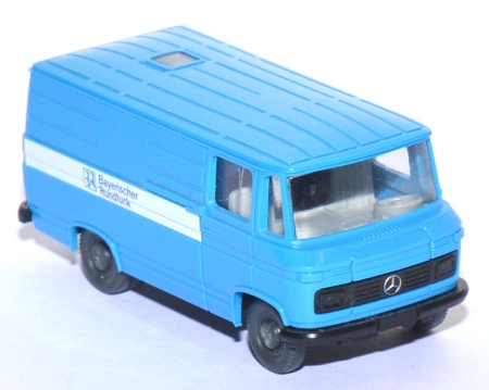 Mercedes-​​​​Benz L 406 Kasten Bayerischer Rundfunk lichtblau