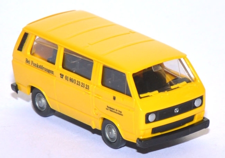 VW T3 Bus Bundesamt für Post und Telekommunikation gelb