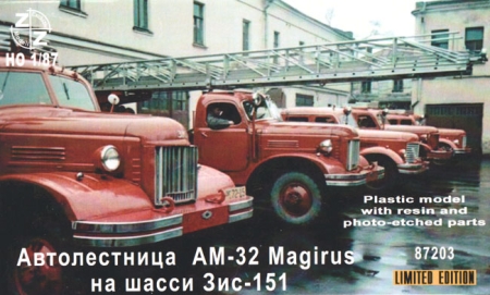 AM-32 Magirus auf ZiS-151 Chassis DL Feuerwehr - Bausatz