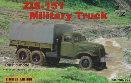 Zis-151 Military Truck / Pritschen-LKW - Bausatz