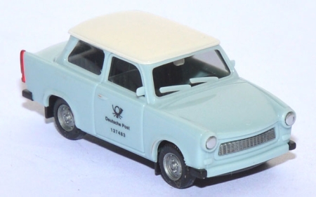 Trabant 601 S Limousine Deutsche Post hellblau