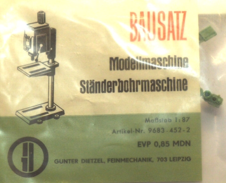 Modellmaschine Ständerbohrmaschine Bausatz