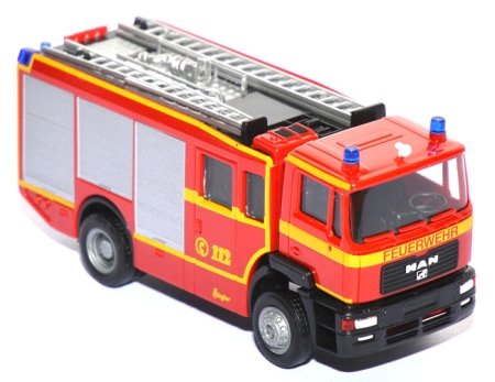 MAN M 2000 HLF 2000 Ziegler Feuerwehr rot