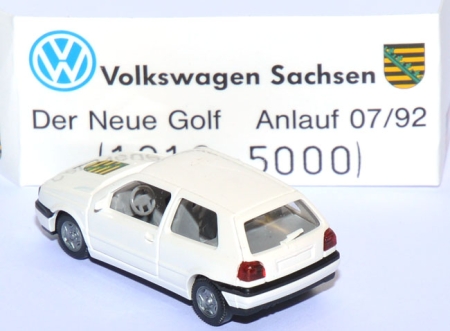 VW Golf 3 2türig Volkswagen Sachsen alpinweiß