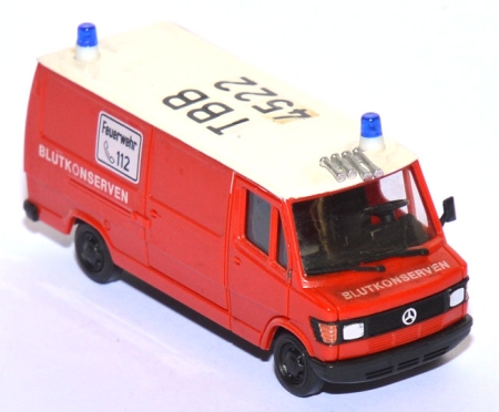 Mercedes-Benz 207 D Kasten Blutkonserven Feuerwehr