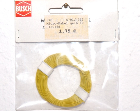 Micro-​Kabel 10 m gelb 5791