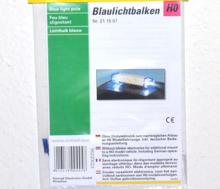 Blaulichtbalken beleuchtet Bausatz