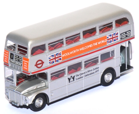 AEC Routemaster Doppeldecker Bus London 1977 Silver Jubilee #1