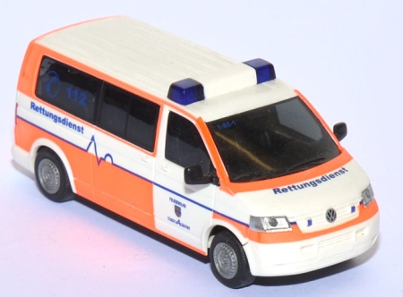 VW T5 RTW Rettungsdienst Feuerwehr Alsdorf